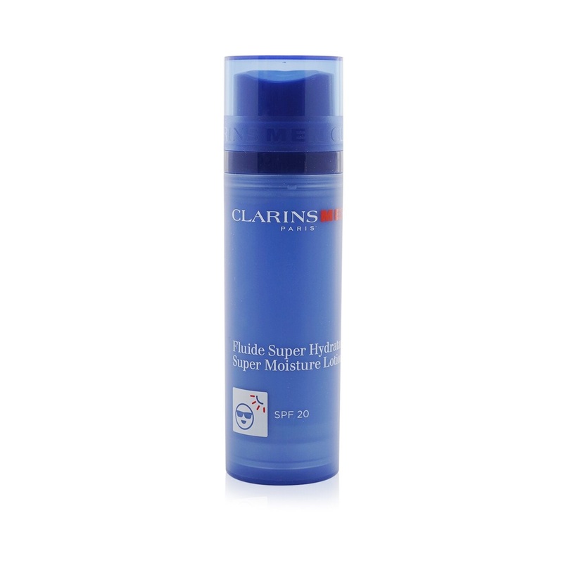 Clarins Men Super Moisture Lotion SPF 20 (Box Slightly Damaged)  50ml/1.6oz