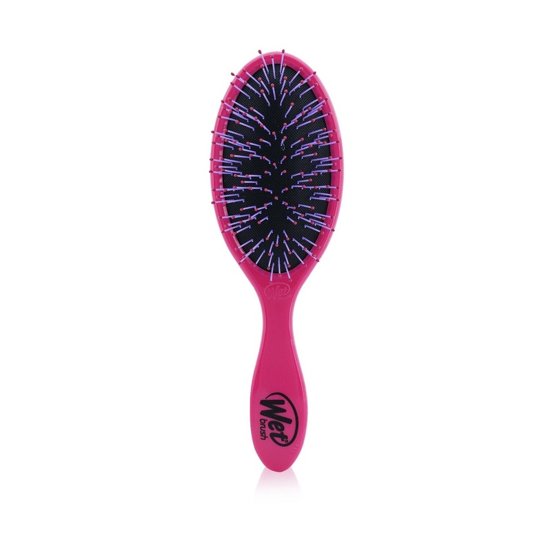 Wet Brush Custom Care Detangler Thick Hair Brush - # Pink (Box Slightly Damaged)  1pc