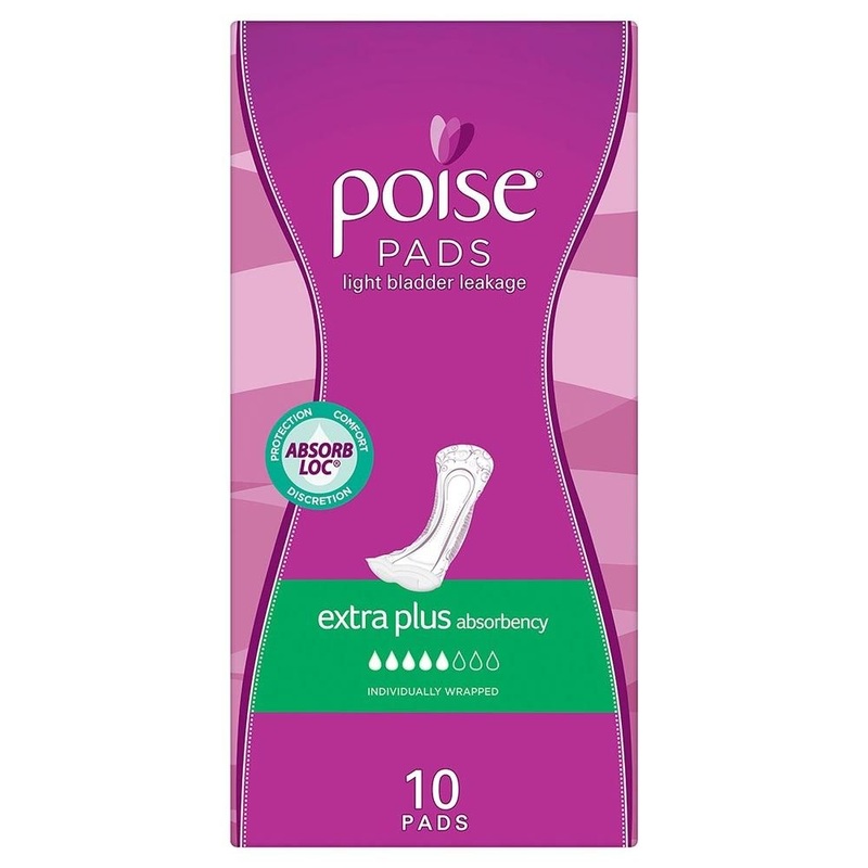 Poise Pads Extra Plus 10