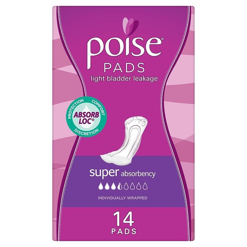 Poise Pads Super 14