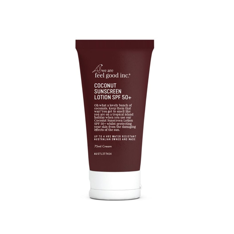 We Are Feel Good Inc. Sunscreen Lotion SPF50+ 75ml - Coconut