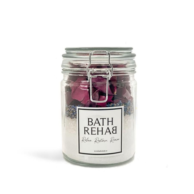 Bath Rehab Bath Soak 300g - Dr Calm Jar