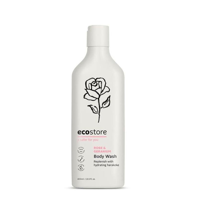 Ecostore Rose & Geranium Body Wash 400ml