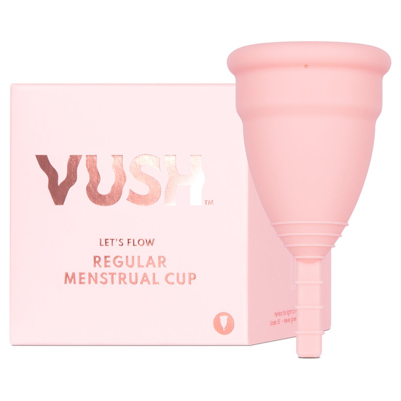 Vush Let's Flow Menstrual Cup Regular
