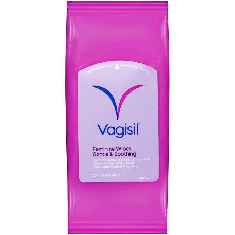 Vagisil Feminine Pouch Wipes 20