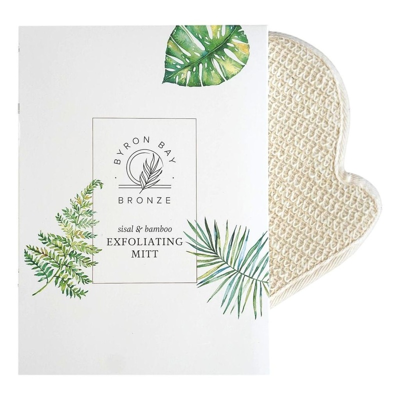 Byron Bay Bronze Bamboo & Sisal Exfoliating Mitt
