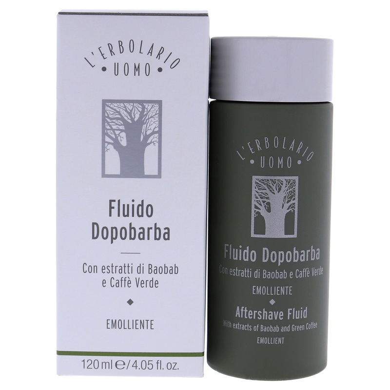 Uomo After Shave Fluid by LErbolario for Men - 4.05 oz After Shave
