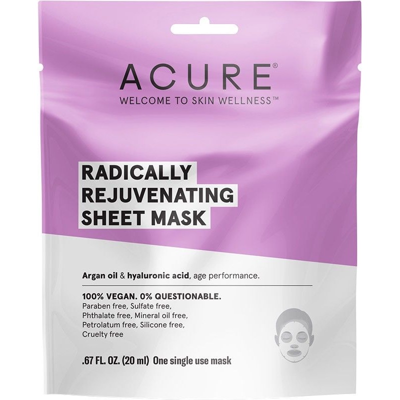 ACURE Radically Rejuvenating Sheet Mask 20ml