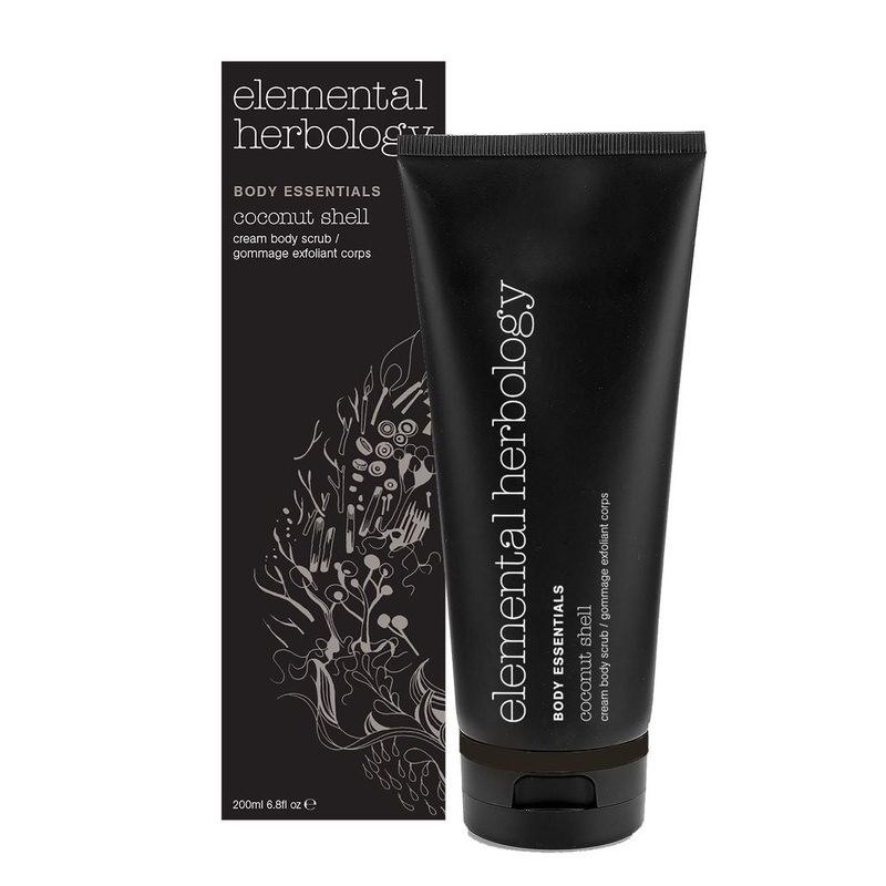 Elemental Herbology Coconut Shell Cream Body Scrub 200ml