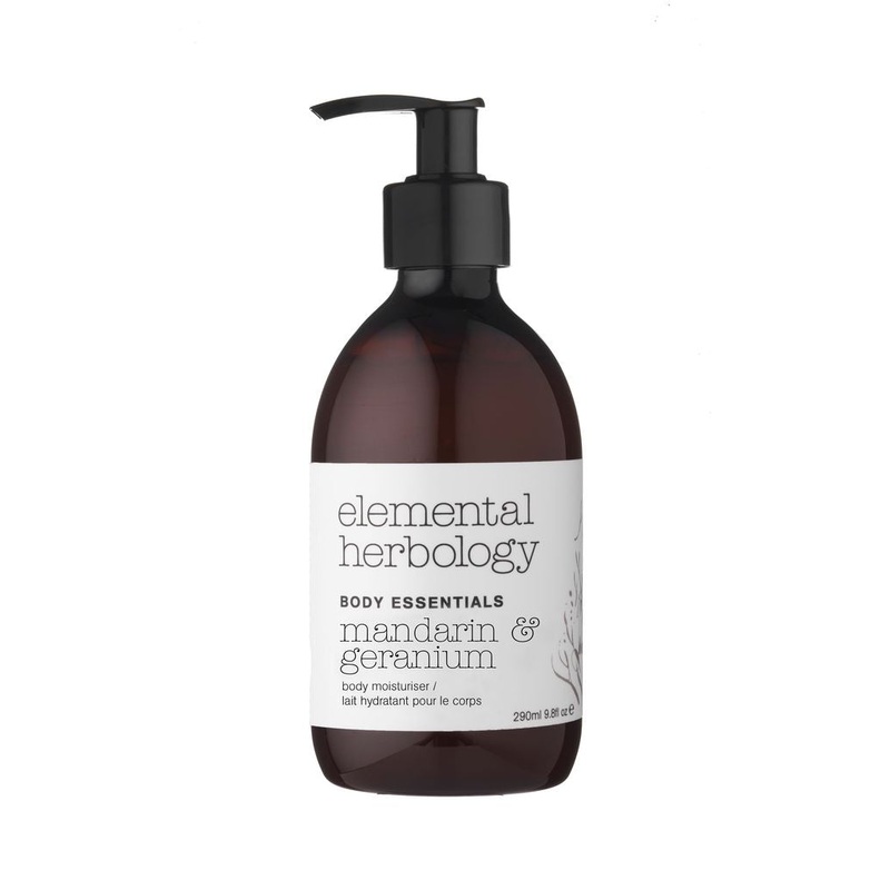 Elemental Herbology Mandarin And Geranium Hand And Body Cream 300ml