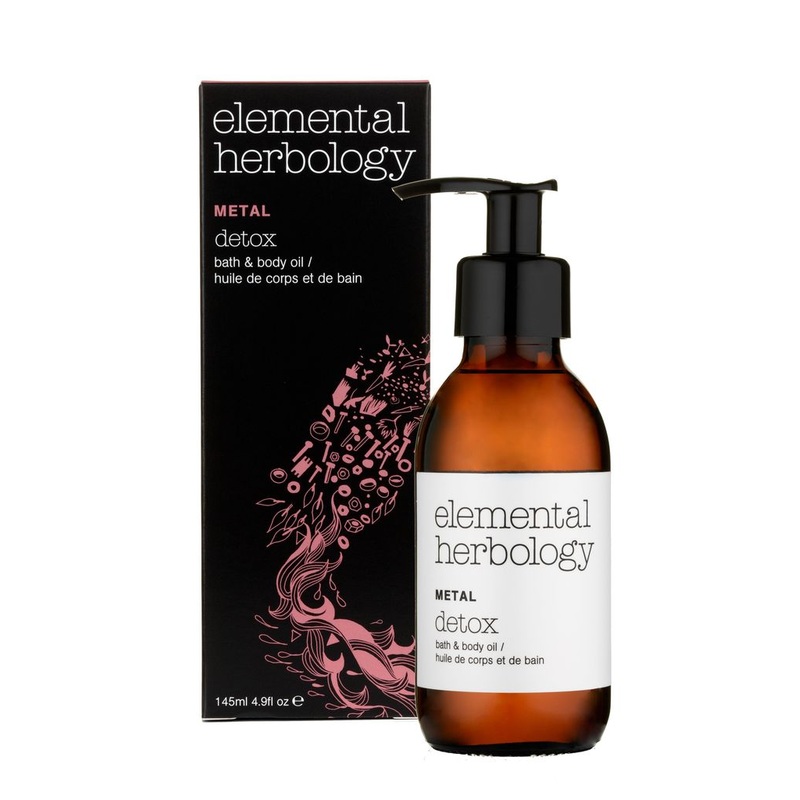 Elemental Herbology Metal Detox Bath And Body Oil 145ml