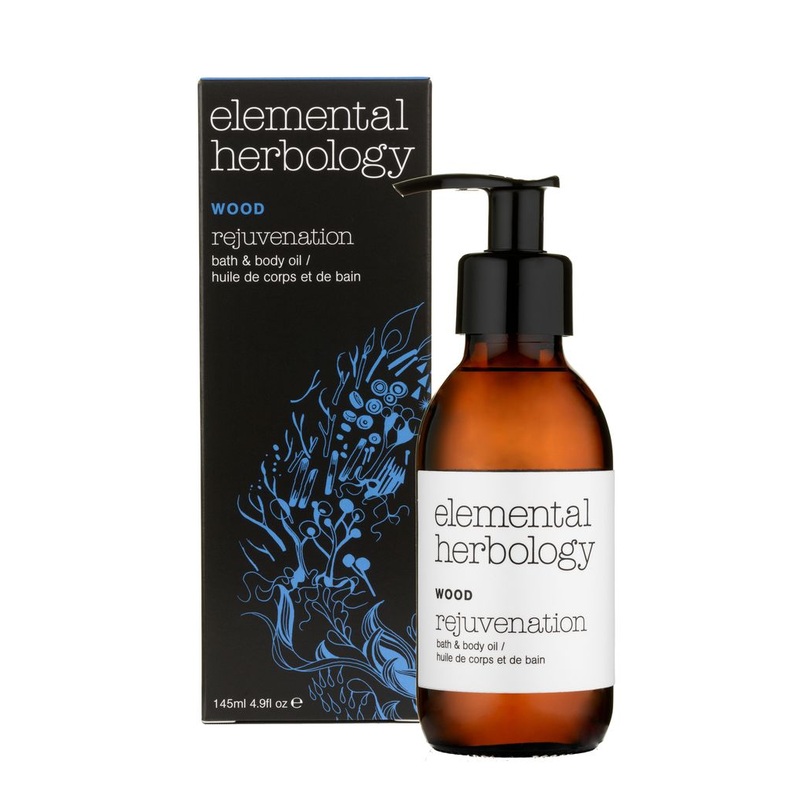 Elemental Herbology Wood Rejuvenation Bath And Body Oil 145ml