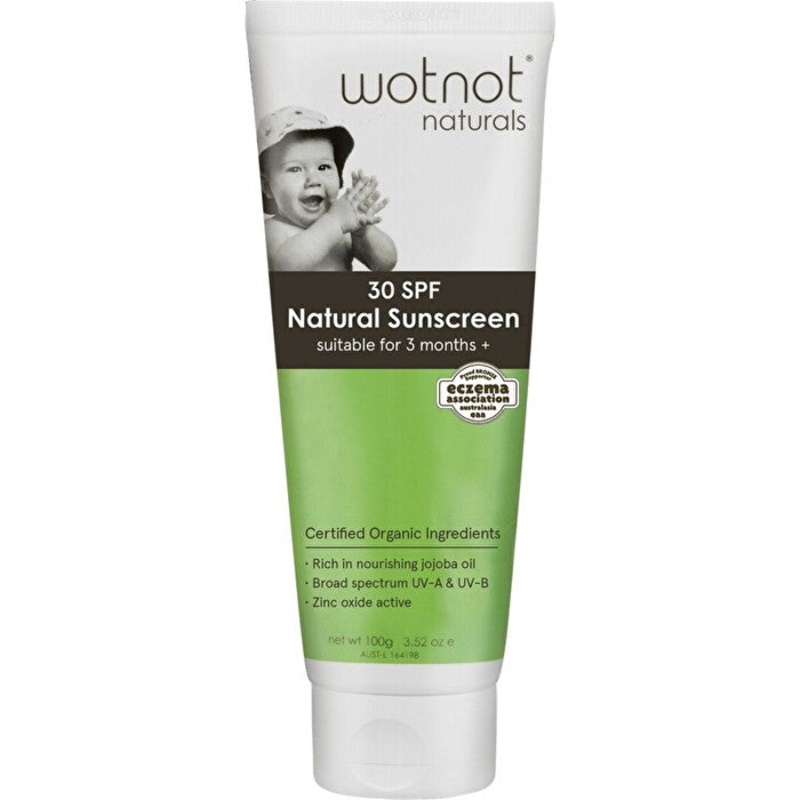 Wotnot Naturals Natural Sunscreen SPF 30 100g