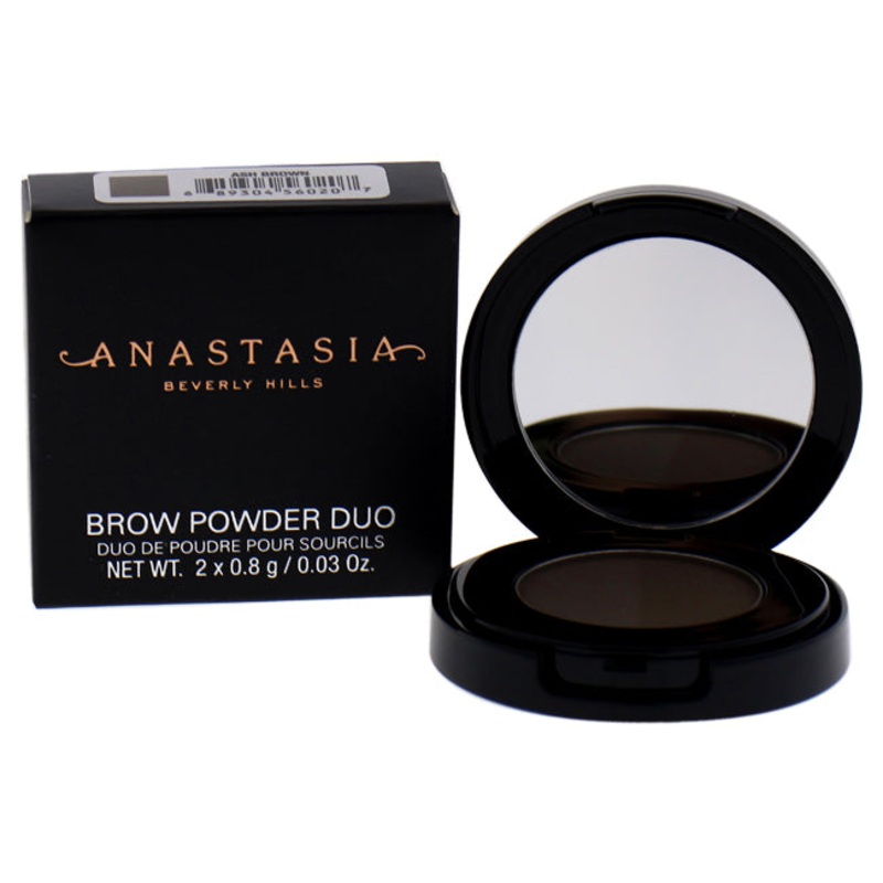 Anastasia Beverly Hills Brow Powder Duo - Ash Brown by Anastasia Beverly Hills for Women - 0.03 oz Eyebrow