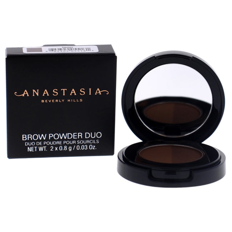 Anastasia Beverly Hills Brow Powder Duo - Ebony by Anastasia Beverly Hills for Women - 0.03 oz Eyebrow