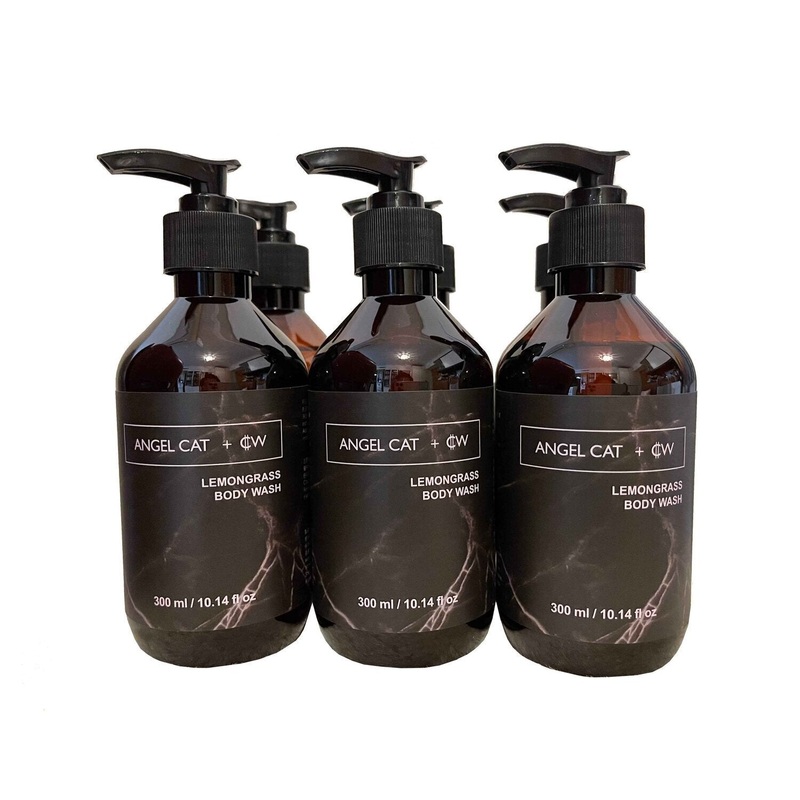 Angel Cat Lemongrass Body Wash 300ml (6 pcs Special pack)  Fixed size