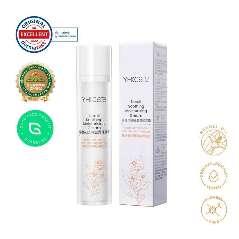 YHKCARE Neroli Soothing Moisturising Cream  50ml