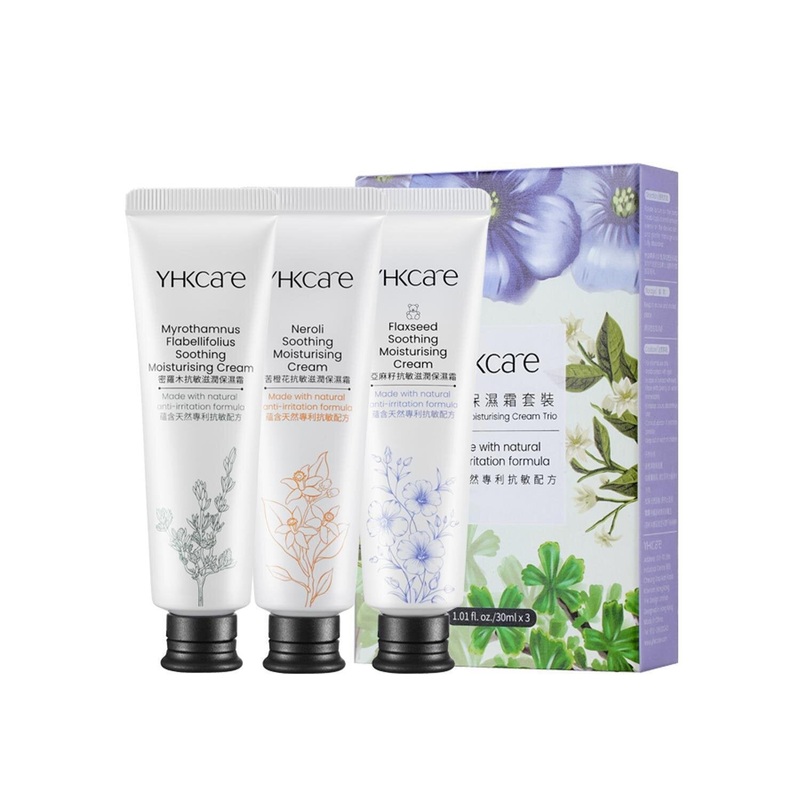 YHKCARE Soothing Moisturising Cream Trio  30ml x 3
