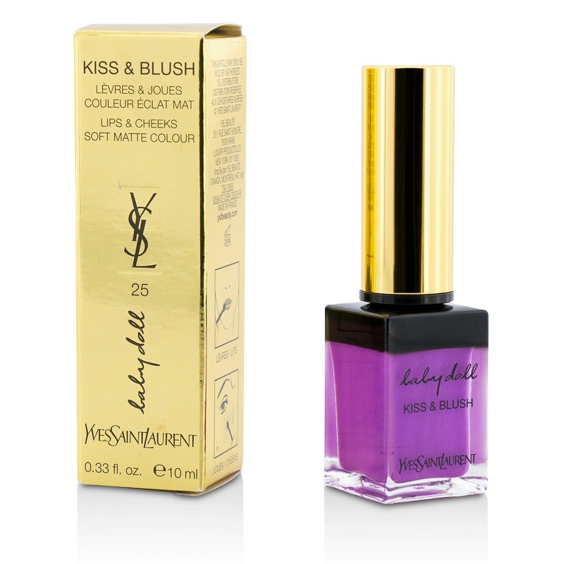 Yves Saint Laurent Baby Doll Kiss & Blush - # 25 Mauve Aventureux  10ml/0.33oz