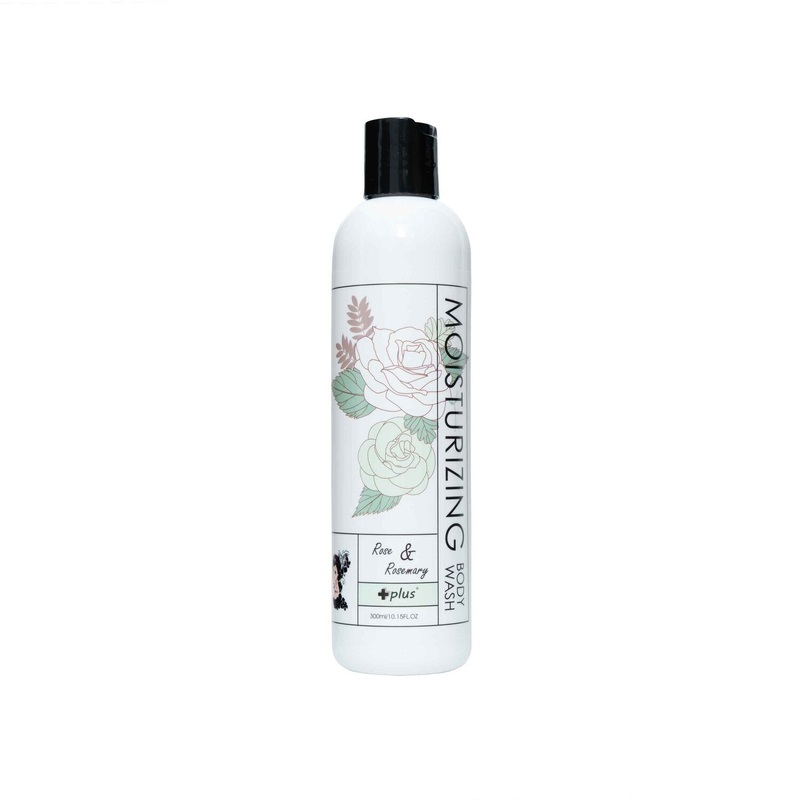+ Plus Moisturizing Body Wash ?Rose & Rosemary?300ml  Fixed Size