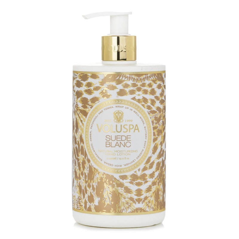 Voluspa Suede Blanc Natural Moisturizing Hand Lotion  450ml/15.2oz