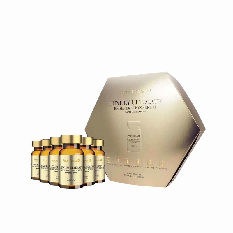 Andre Dermes LUXURY ULTIMATE REGENERATION SERUM (Antioxidant, Reduce Fine Lines, Hydrating, Repairing, Anti-Aging) (e3ml/6 bottles per box) AD002  Fixed Size