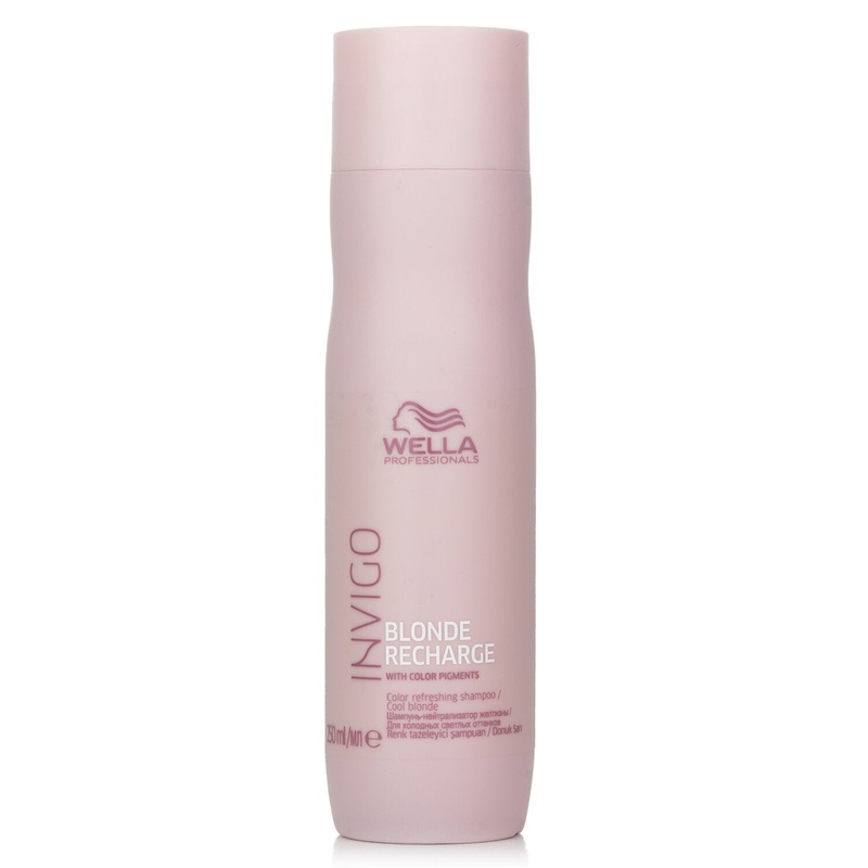 Wella Invigo Blonde Recharge Color Refreshing Shampoo - # Cool Blonde  250ml/8.4oz