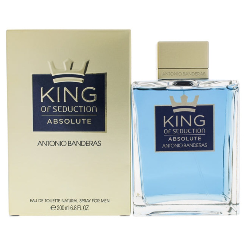 Antonio Banderas King of Seduction Absolute by Antonio Banderas for Men - 6.8 oz EDT Spray