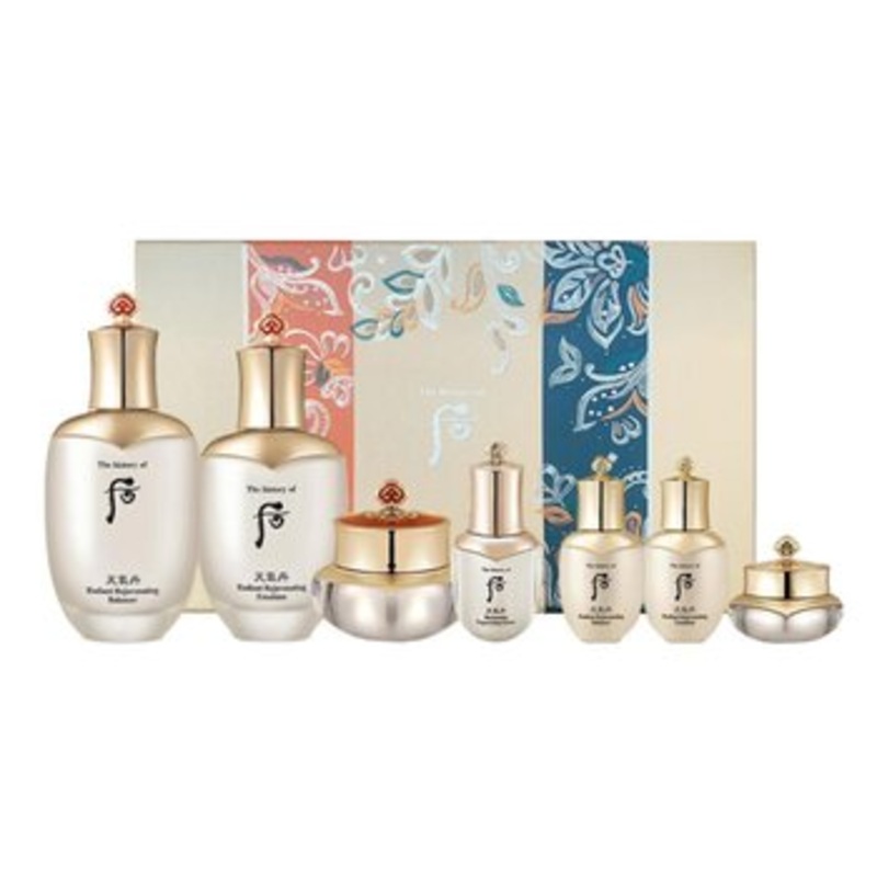 Whoo (The History Of Whoo) Cheongidan Radiant Rejuvenating Set  7 pcs