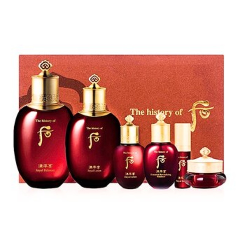 Whoo (The History Of Whoo) Jinyulhyang Essentival Revitalising Set  6 pcs